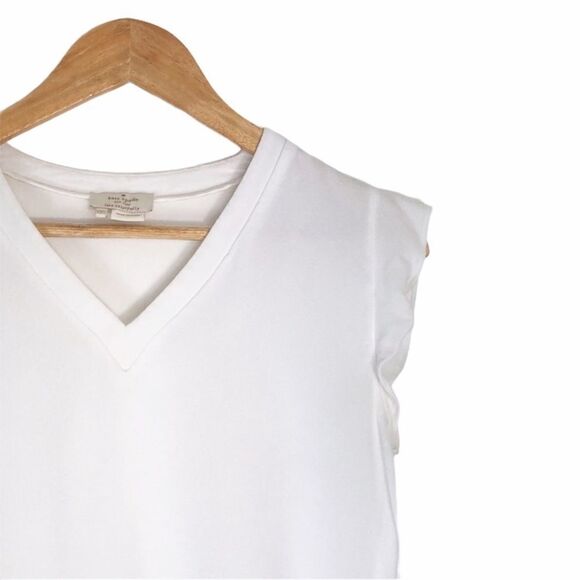 HP🔥 KATE SPADE | Satin Crepe Flutter Sleeves Blouse - Picture 4 of 7